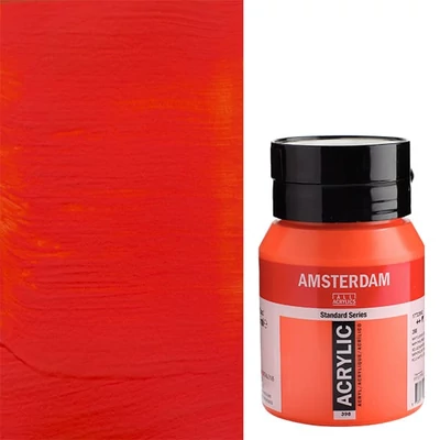 Talens Amsterdam akrilna boja, 500 ml - 398, naphthol red light