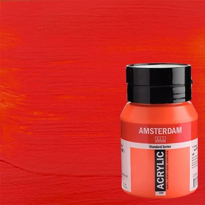 Talens Amsterdam akrilna boja, 500 ml - 398, naphthol red light