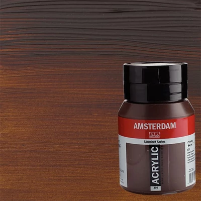 Talens Amsterdam akrilna boja, 500 ml - 409, burnt umber