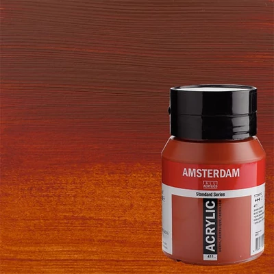Talens Amsterdam akrilna boja, 500 ml - 411, burnt sienna