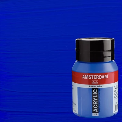 Talens Amsterdam akrilna boja, 500 ml - 512, cobalt blue (ultramarine)