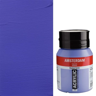 Talens Amsterdam akrilna boja, 500 ml - 519, ultramarine violet light