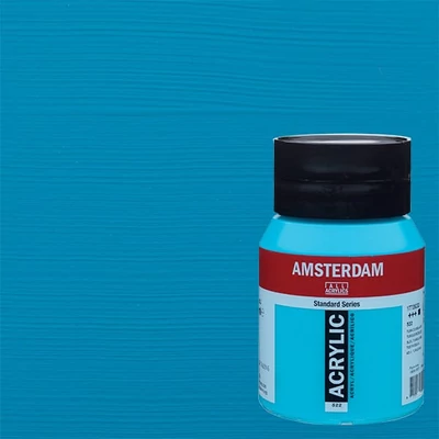 Talens Amsterdam akrilna boja, 500 ml - 522, turquoise blue