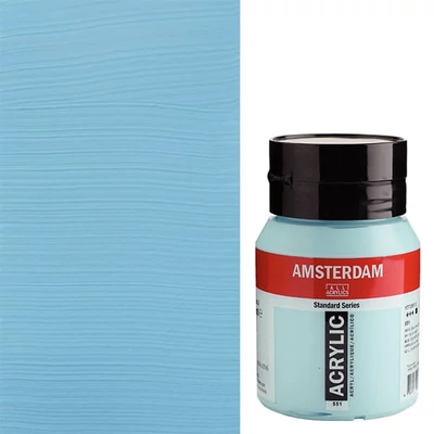 Talens Amsterdam akrilna boja, 500 ml - 551, sky blue light