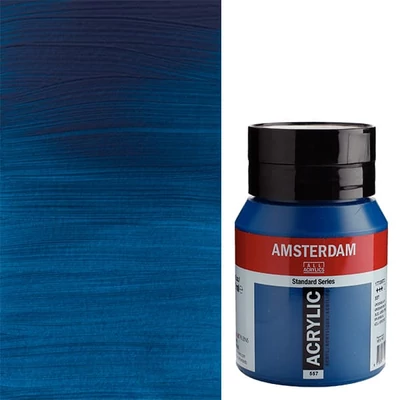 Talens Amsterdam akrilna boja, 500 ml - 557, green blue