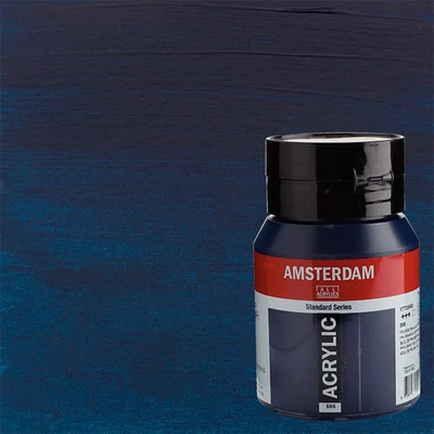 Talens Amsterdam akrilna boja, 500 ml - 566, prussian blue (phthalo)