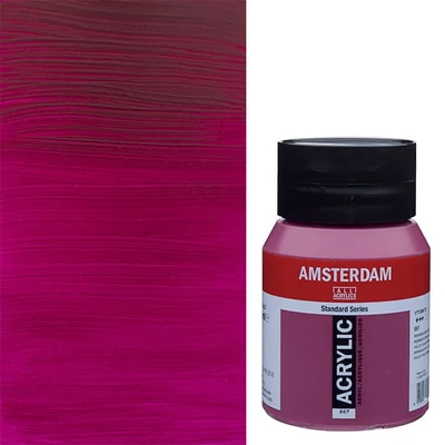 Talens Amsterdam akrilna boja, 500 ml - 567, permanent red violet