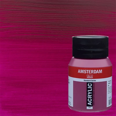 Talens Amsterdam akrilna boja, 500 ml - 567, permanent red violet