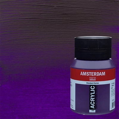 Talens Amsterdam akrilna boja, 500 ml - 568, permanent blue violet