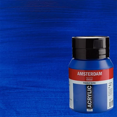 Talens Amsterdam akrilna boja, 500 ml - 570, phthalo blue