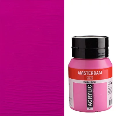 Talens Amsterdam akrilna boja, 500 ml - 577, permanent red violet light