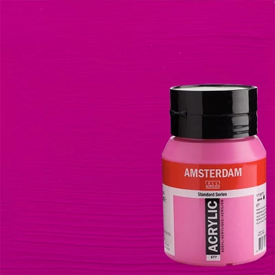 Talens Amsterdam akrilna boja, 500 ml - 577, permanent red violet light