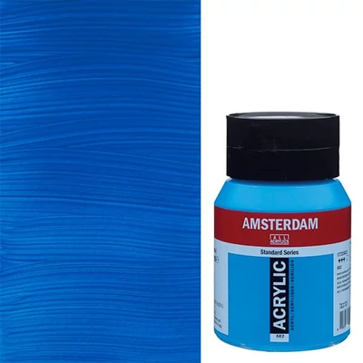 Talens Amsterdam akrilna boja, 500 ml - 582, manganese blue phthalo