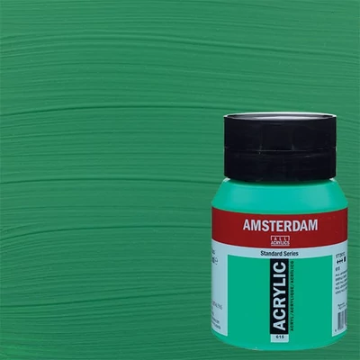 Talens Amsterdam akrilna boja, 500 ml - 615, emerald green