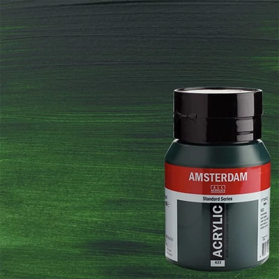 Talens Amsterdam akrilna boja, 500 ml - 623, sap green