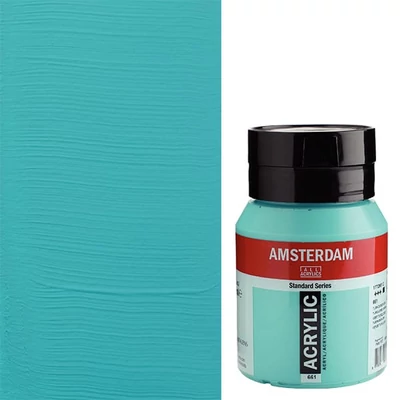 Talens Amsterdam akrilna boja, 500 ml - 661, turquoise green
