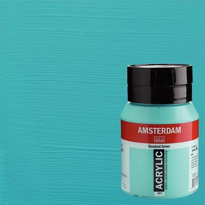 Talens Amsterdam akrilna boja, 500 ml - 661, turquoise green