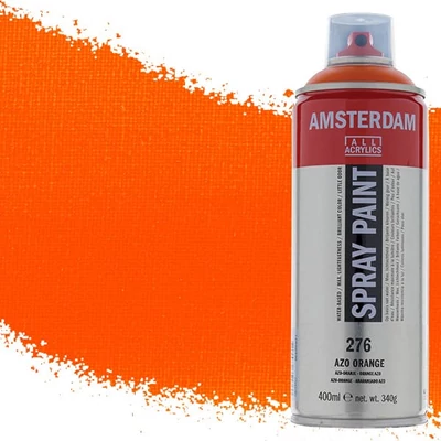 Talens Amsterdam akrilna boja u spreju na bazi vode, 400 ml - 276, azo orange