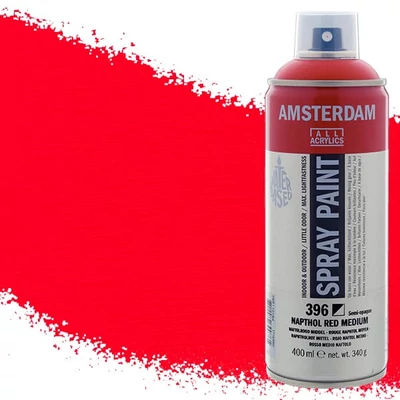 Talens Amsterdam akrilna boja u spreju na bazi vode, 400 ml - 396, naphthol red medium