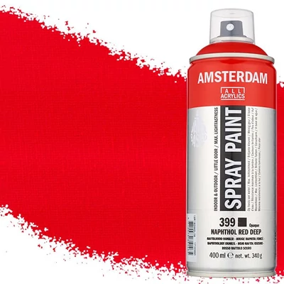 Talens Amsterdam akrilna boja u spreju na bazi vode, 400 ml - 399, naphthol red deep