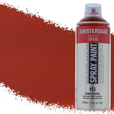 Talens Amsterdam akrilna boja u spreju na bazi vode, 400 ml - 411, burnt sienna