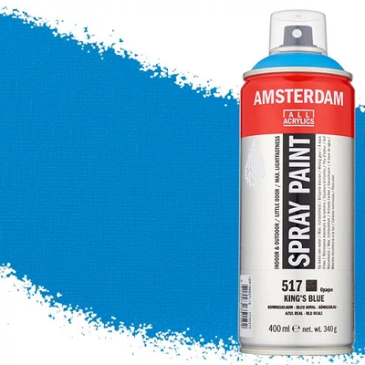 Talens Amsterdam akrilna boja u spreju na bazi vode, 400 ml - 517, king's blue