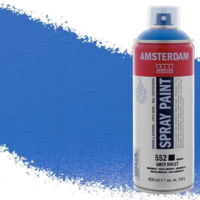 Talens Amsterdam akrilna boja u spreju na bazi vode, 400 ml - 552, grey violet