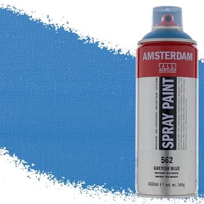 Talens Amsterdam akrilna boja u spreju na bazi vode, 400 ml - 562, greyish blue