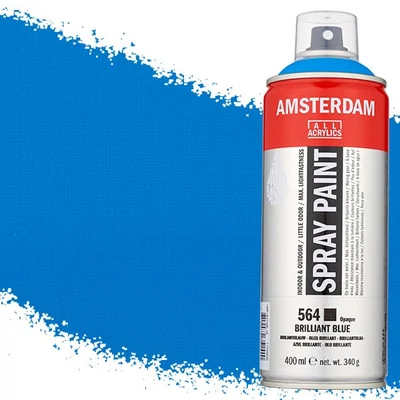 Talens Amsterdam akrilna boja u spreju na bazi vode, 400 ml - 564, brilliant blue