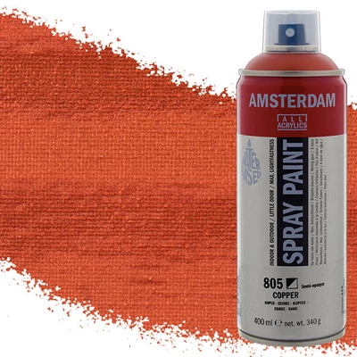 Talens Amsterdam akrilna boja u spreju na bazi vode, 400 ml - 805, copper