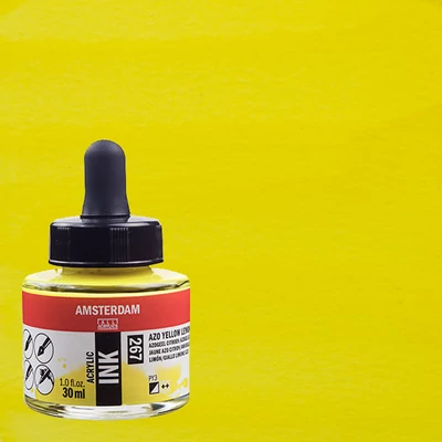 Talens Amsterdam akrilna tinta 30 ml - 267, azo yellow lemon