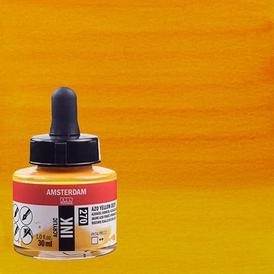 Talens Amsterdam akrilna tinta 30 ml - 270, azo yellow deep