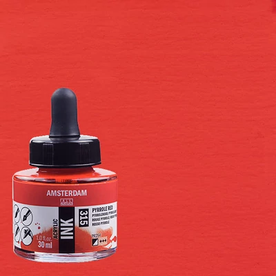 Talens Amsterdam akrilna tinta 30 ml - 315, pyrrole red