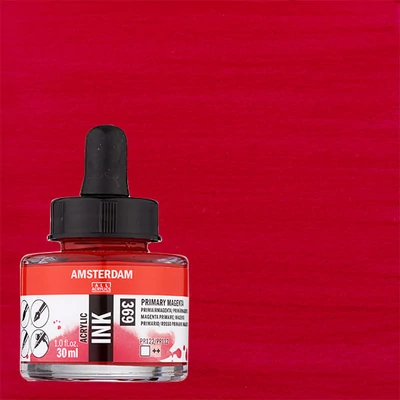 Talens Amsterdam akrilna tinta 30 ml - 369, primary magenta