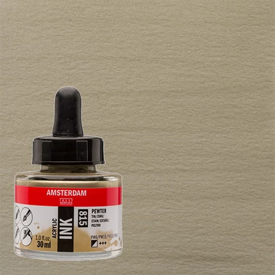 Talens Amsterdam akrilna tinta 30 ml - 815, pewter