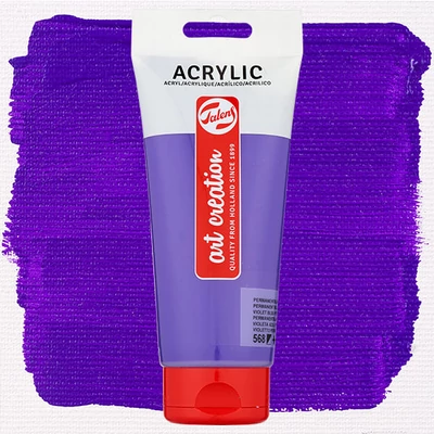 Talens Art Creation akrilna boja, 200 ml - 568, Permanent blue violet