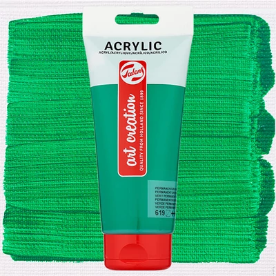 Talens Art Creation akrilna boja, 200 ml - 619, Permanent green deep