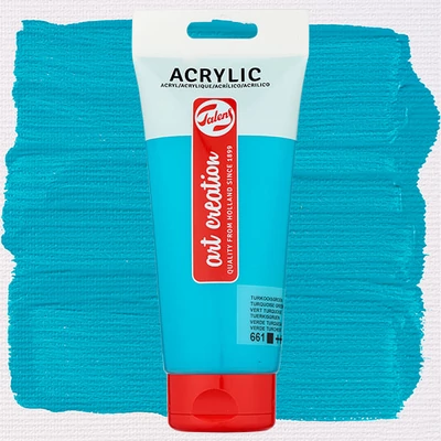 Talens Art Creation akrilna boja, 200 ml - 661, Turquoise green