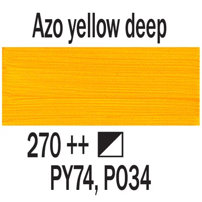 Talens Art Creation akrilna boja, 750 ml - 270, Azo yellow deep