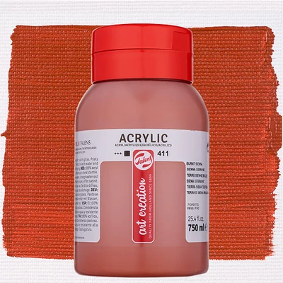 Talens Art Creation akrilna boja, 750 ml - 411, Burnt sienna