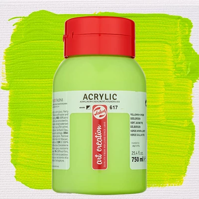 Talens Art Creation akrilna boja, 750 ml - 617, Yellowish green