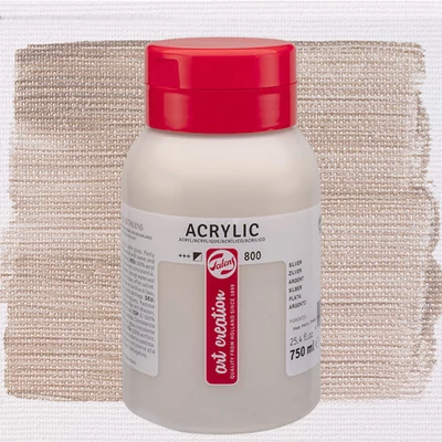 Talens Art Creation akrilna boja, 750 ml - 800, Silver