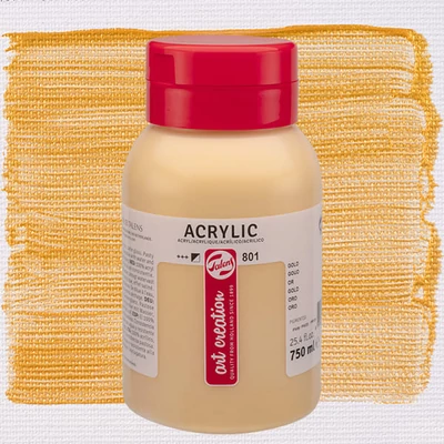 Talens Art Creation akrilna boja, 750 ml - 801, Gold