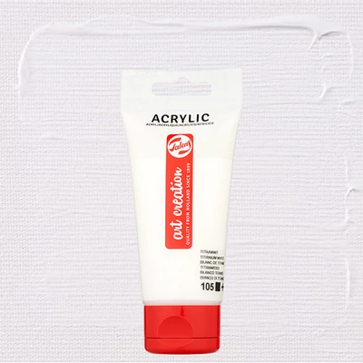 Talens Art Creation akrilna boja, 75 ml - 105, Titanium white
