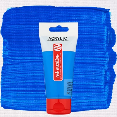 Talens Art Creation akrilna boja, 75 ml - 572, Primary cian