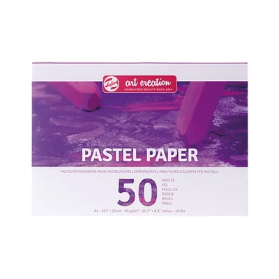 Talens Art Creation blok pastelnog papira, 90 g, 50 listova - A4, u boji