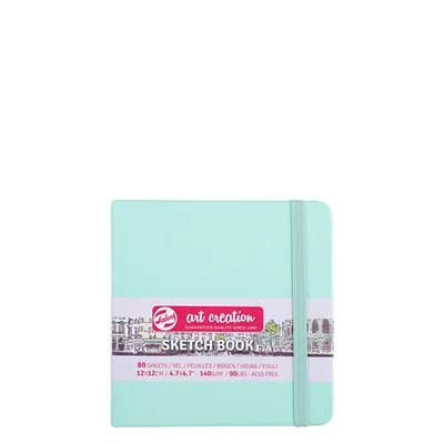 Talens Art Creation Sketch Book blok za crtanje i skiciranje, 140 g, 80 listova - 12x12 cm, mint