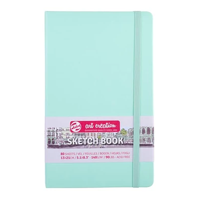 Talens Art Creation Sketch Book blok za crtanje i skiciranje, 140 g, 80 listova - 13x21 cm, mint