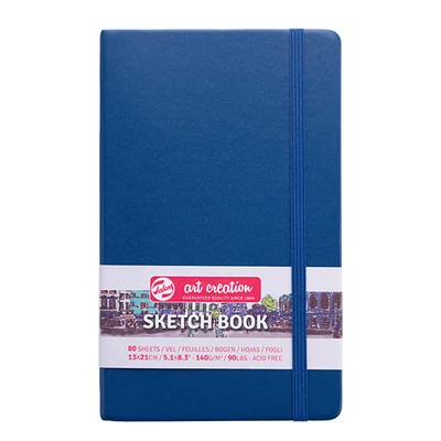 Talens Art Creation Sketch Book blok za crtanje i skiciranje, 140 g, 80 listova - 13x21 cm, tamnoplava