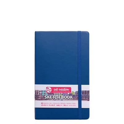 Talens Art Creation Sketch Book blok za crtanje i skiciranje, 140 g, 80 listova - 13x21 cm, tamnoplava